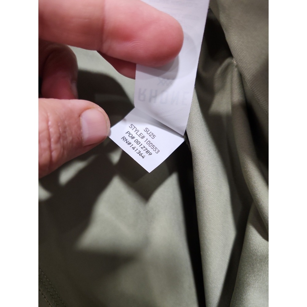 Rhone NWT Shorts 7" Commuter Shorts Mens 38 Sage Green Performance Stretch New - Picture 11 of 11